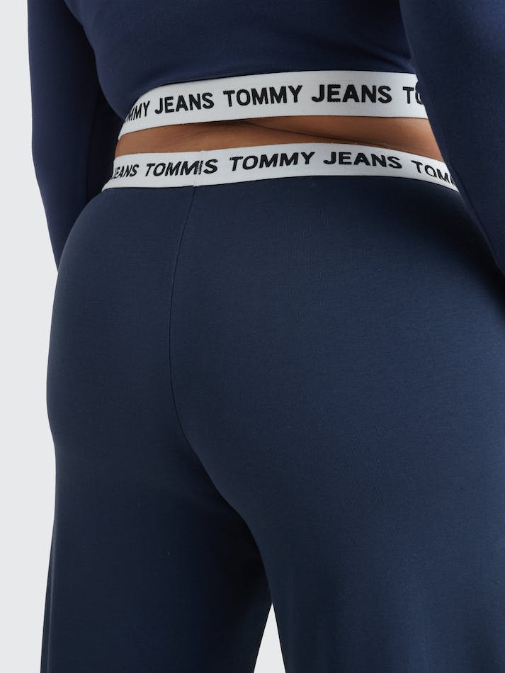 Tommy Jeans Curve Relaxed Logo Waistband Women's Jogger Navy | ciT0geF5iLjE