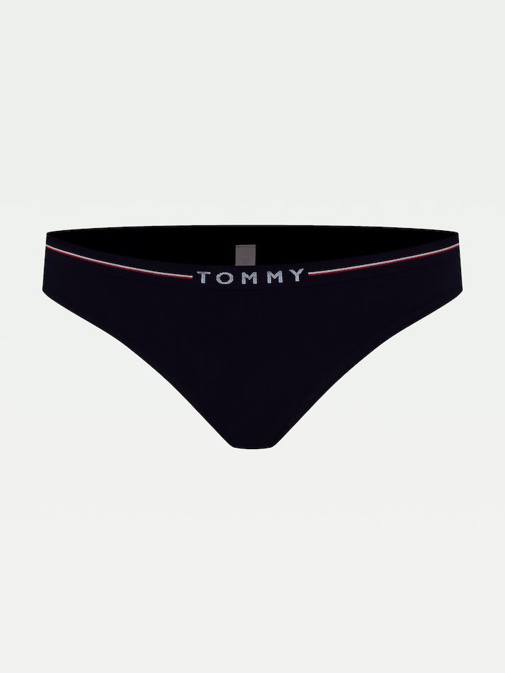 Tommy Hilfiger Curve Seamless Logo Women's Underwear Blue | YKnjIxmXPxWh