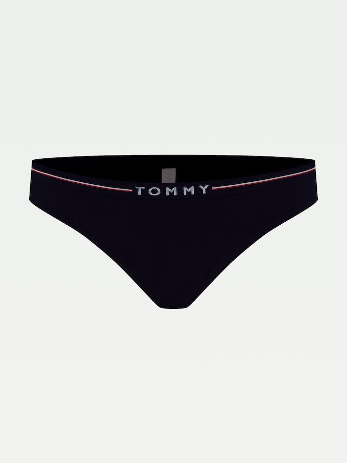 Tommy Hilfiger Curve Seamless Logo Women's Underwear Blue | YKnjIxmXPxWh