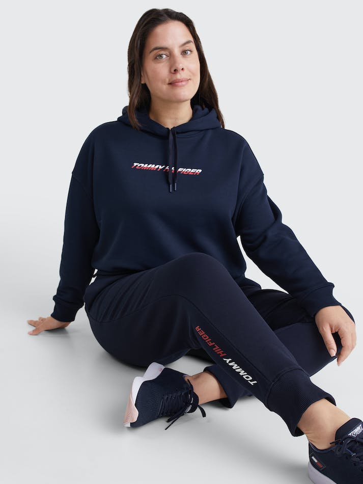 Tommy Hilfiger Curve Sport Terry Women's Jogger Blue | 97Gpvyy5ofFG