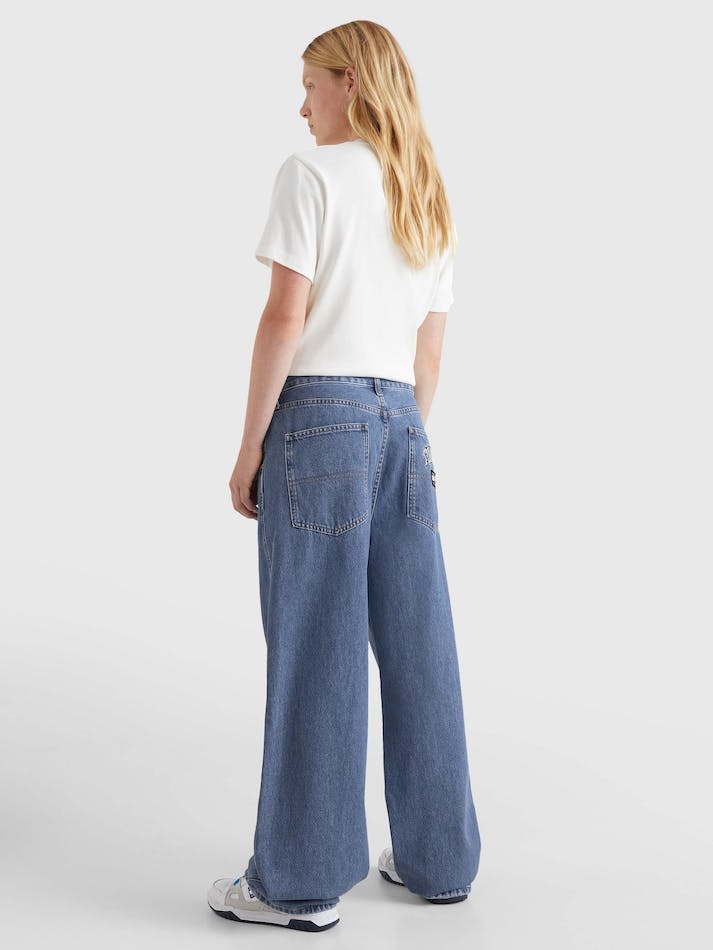 Tommy Jeans Daisy Low Rise Baggy Recycled Women's Jeans Blue | 7UhMXrahUClh