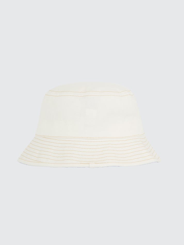 Tommy Hilfiger Denim Bucket Men's Hats White | 1sf8jOW7XvN0