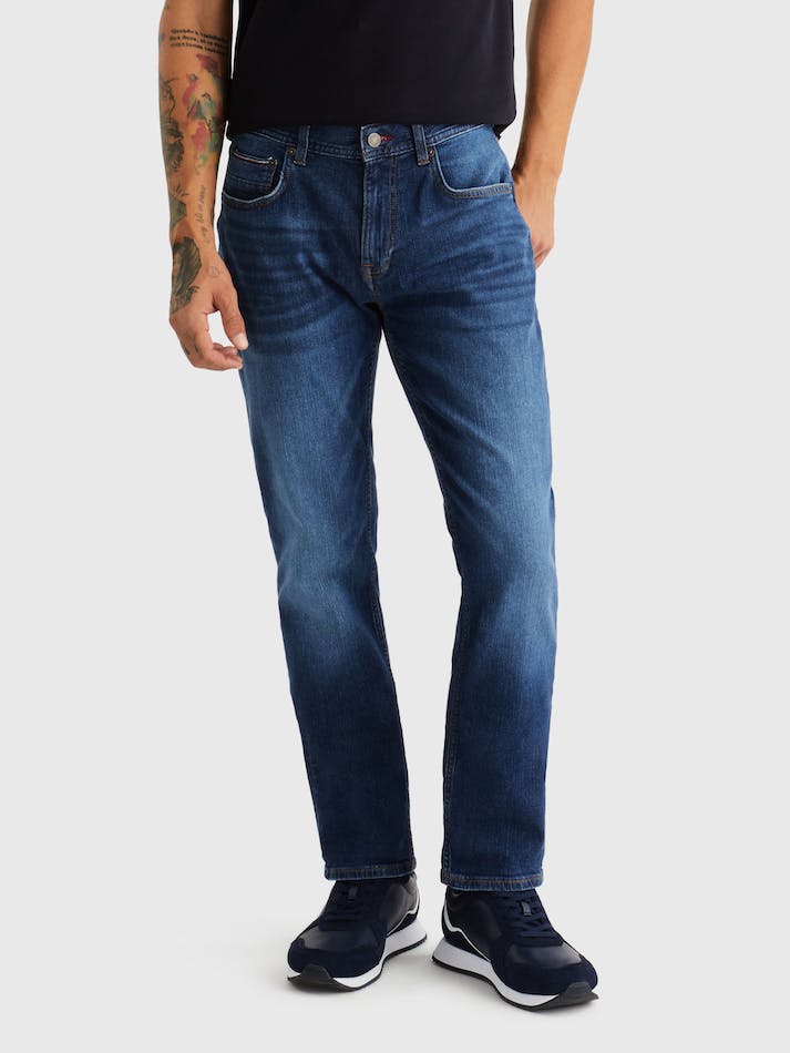 Tommy Hilfiger Denton Flex Dark Men\'s Jeans Indigo | j4eCXTXOJkct