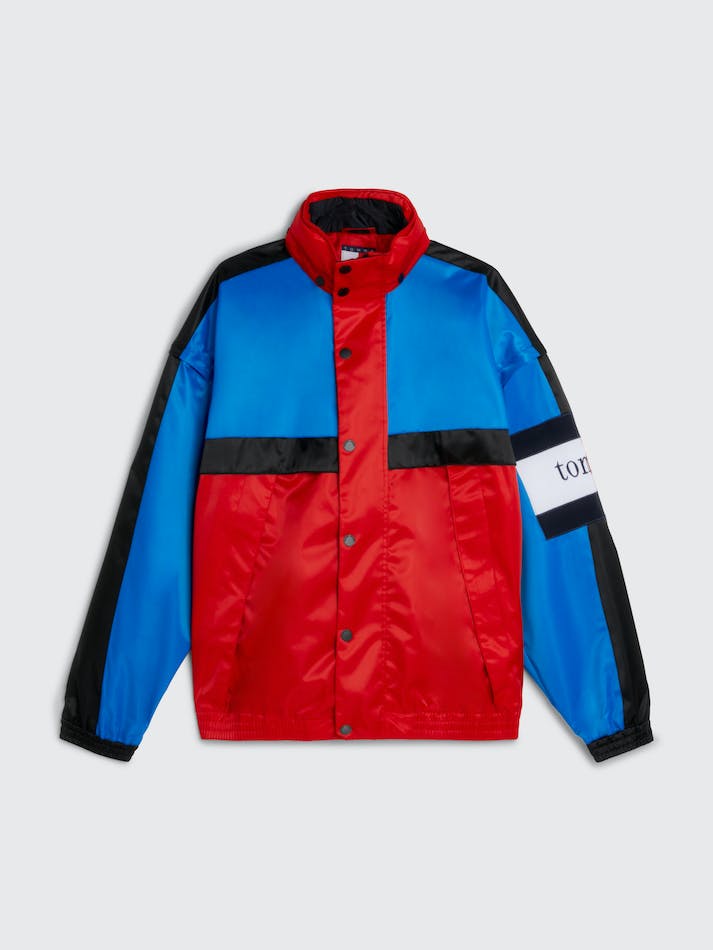 Tommy Jeans Dual Gender Colour-Blocked Sailing Unisex Jackets Ocean Hue | IjJS5VYuFtgI