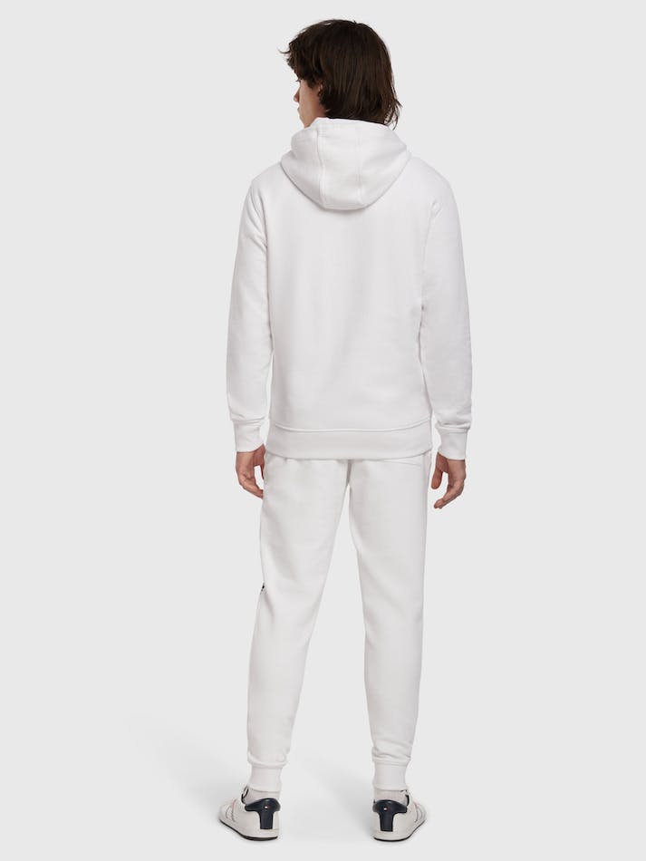 Tommy Jeans Entry Athletics Men's Hoodie White | IySip3hBTMui