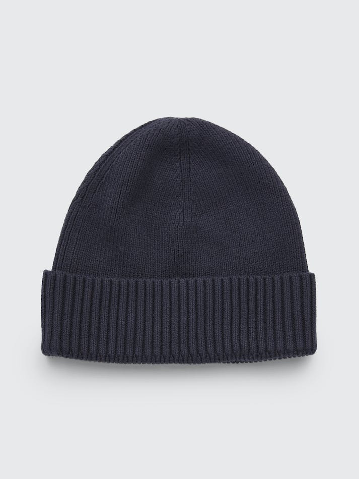 Tommy Hilfiger Essential Flag Rib-Knit Men's Beanie Blue | DEQTcTtBLK8q