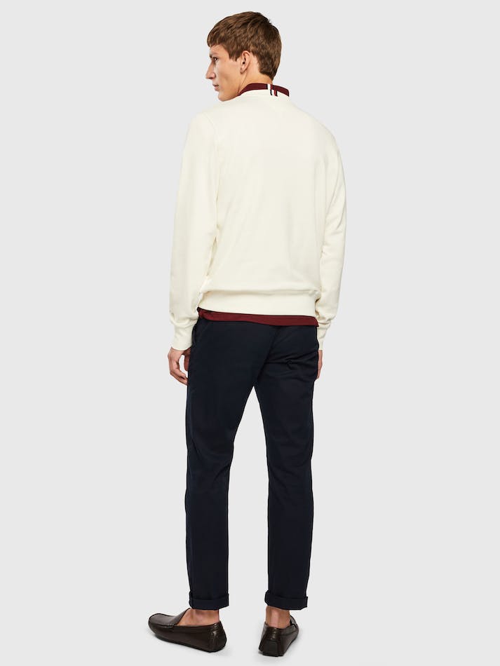 Tommy Hilfiger Essential Monogram Men's Sweatshirt White | UHnl3bHncYyx