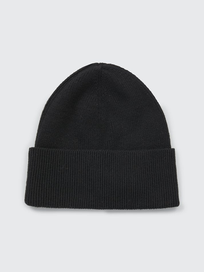 Tommy Hilfiger Essential Rib-Knit Women's Beanie Black | GNJzMJmVe2A8