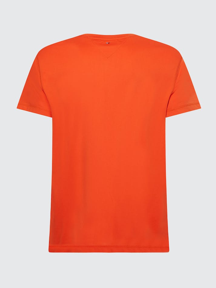 Tommy Hilfiger Essential Training Big Logo Men's T Shirts Orange | GTp055QBPQ5o