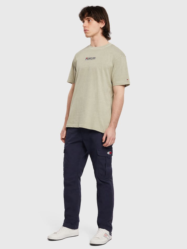 Tommy Jeans Ethan Cargo Men's Pants Navy | PnDdSxA3W3Tc