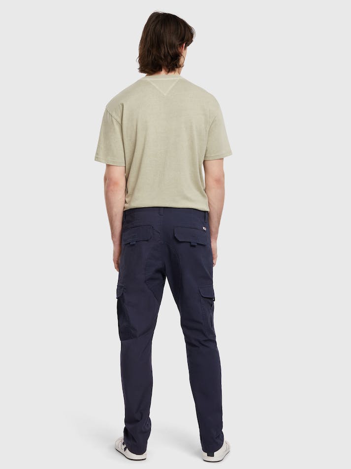 Tommy Jeans Ethan Cargo Men's Pants Navy | PnDdSxA3W3Tc