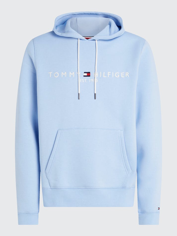 Tommy Hilfiger Flex Logo Men's Hoodie Blue | 6ld2MiTzZmn6