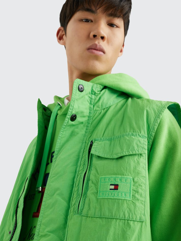 Tommy Hilfiger Garment Dyed Sail Men's Vest Light Green | YiBrrJiojHBG