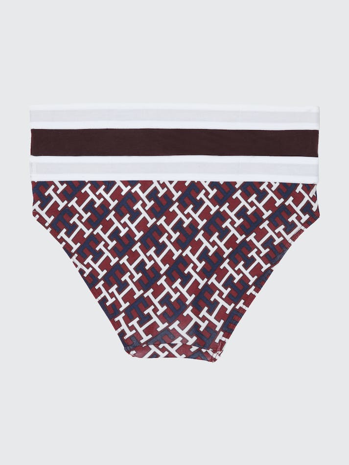 Tommy Hilfiger Girls 2-Pack Original Kids' Underwear Deep Burgundy | z7hV5nIbCT4d