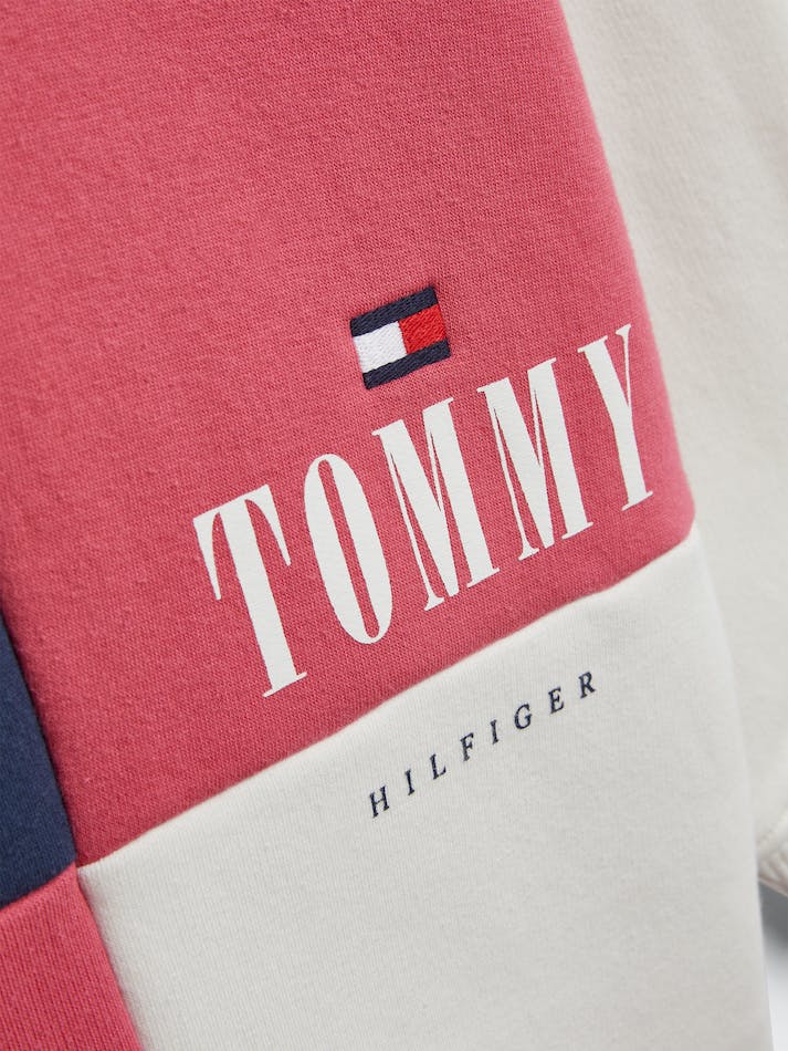 Tommy Hilfiger Girls 3-7 Colour-Blocked Hoodie Kids' Dress Navy | hMz7BMpqzSAG