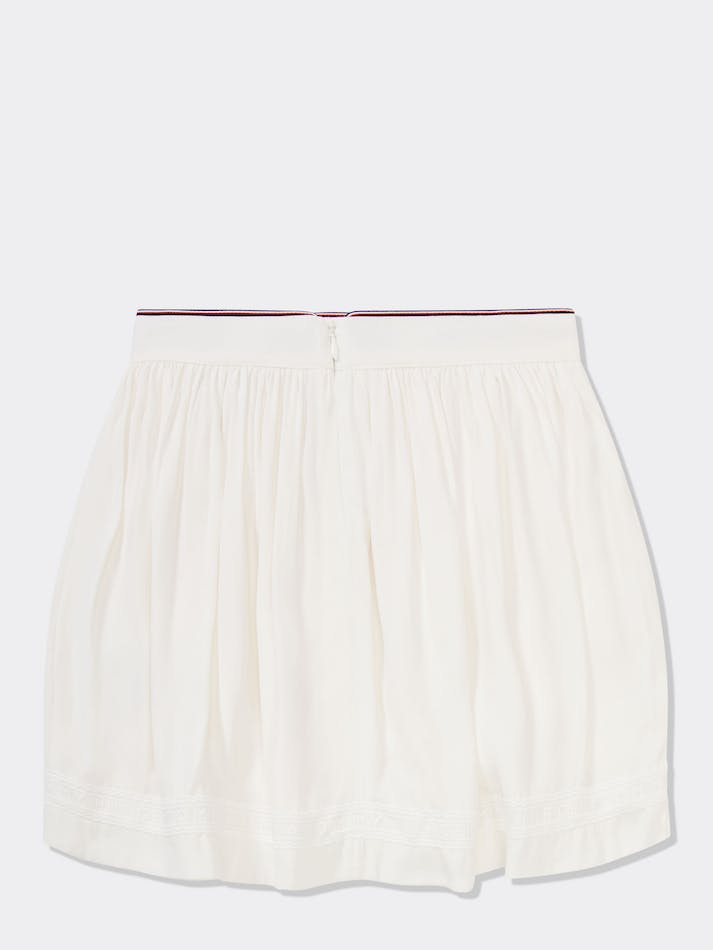 Tommy Hilfiger Girls 8-16 Ceremonial lace tape Kids' Skirts White | Z2hbAact9jpK