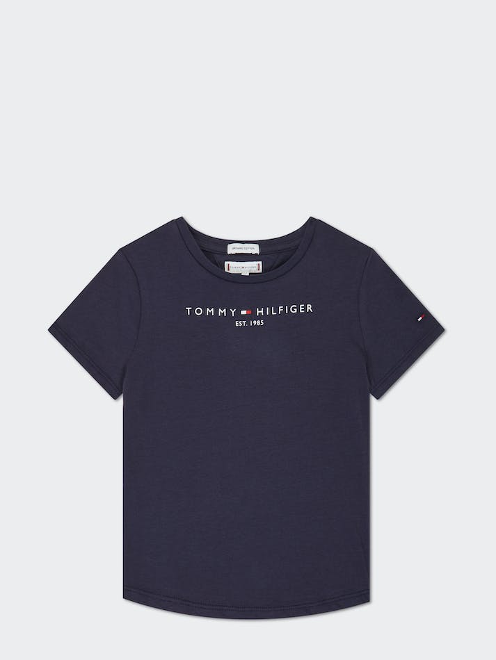 Tommy Hilfiger Girls 8-16 Essential Kids\' T Shirts Navy | les0qYOhRSrs