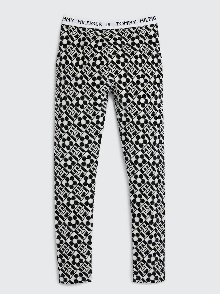 Tommy Hilfiger Girls 8-16 Th X Richard Quinn Monogram Kids' Leggings Monogram | IH5ktJqjVPOu