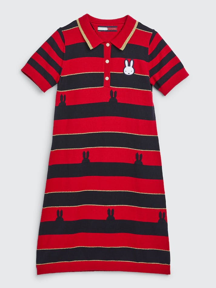 Tommy Hilfiger Girls 8-16 x Miffy Polo Jumper Kids' Dress Red / Multicolor | YoRG7I06f0lT