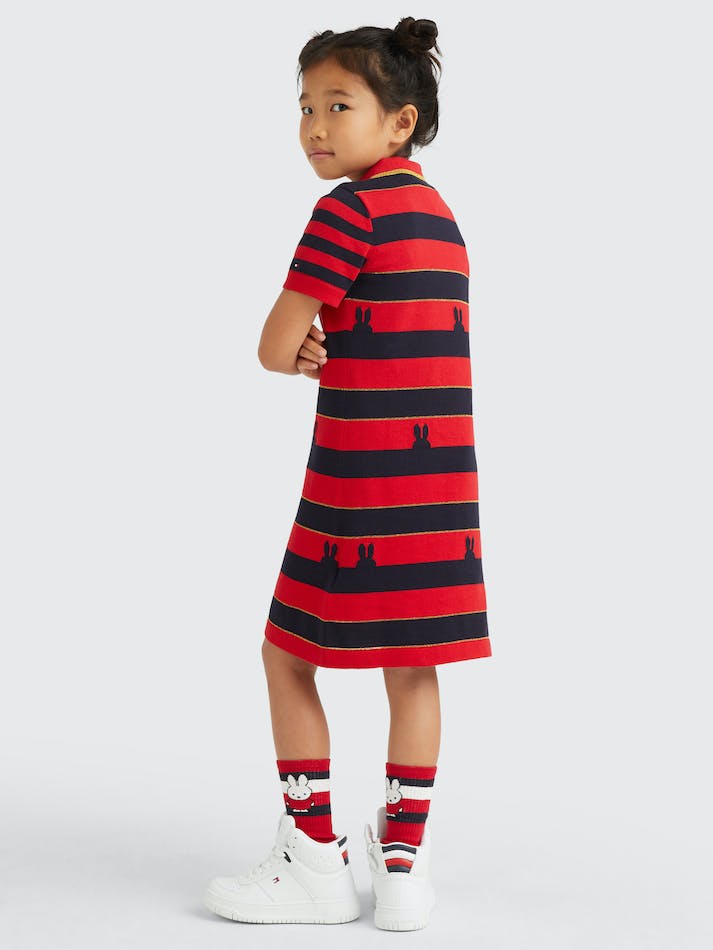 Tommy Hilfiger Girls 8-16 x Miffy Polo Jumper Kids' Dress Red / Multicolor | YoRG7I06f0lT