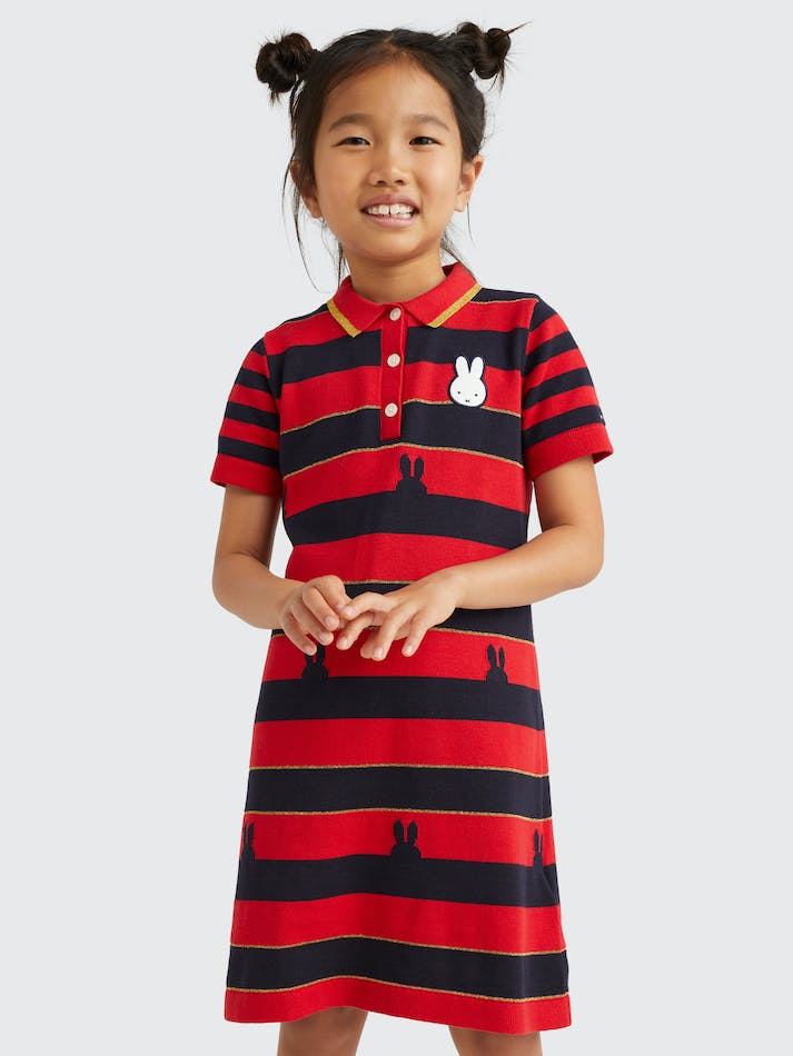 Tommy Hilfiger Girls 8-16 x Miffy Polo Jumper Kids' Dress Red / Multicolor | YoRG7I06f0lT