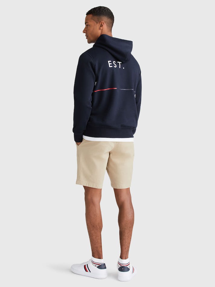 Tommy Hilfiger Graphic Men's Hoodie Blue | fw8Hwpzpr3EQ