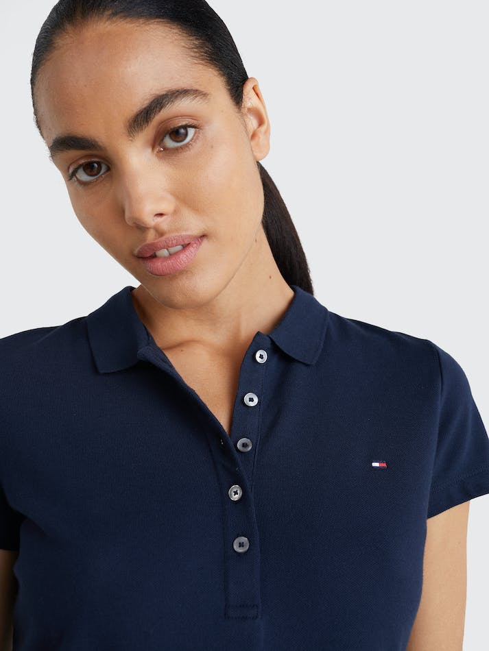 Tommy Hilfiger Heritage Slim Fit Polo Women's Polo Shirts Midnight | ub59SL0y67kL