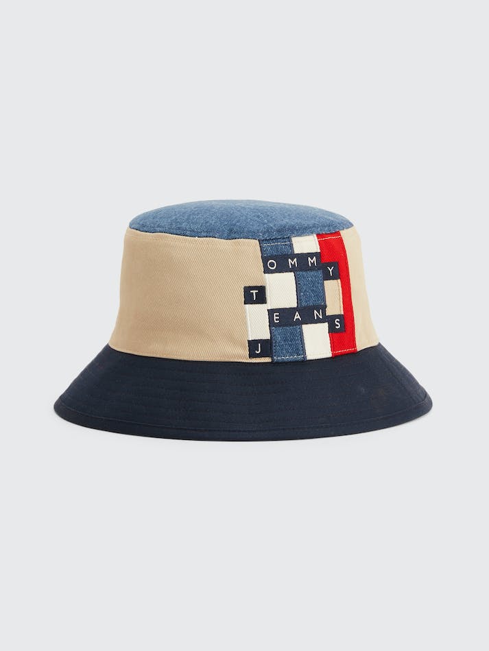 Tommy Hilfiger Heritage Varsity Bucket Men\'s Hats New Corporate Mix | esqYeY0KzsUW