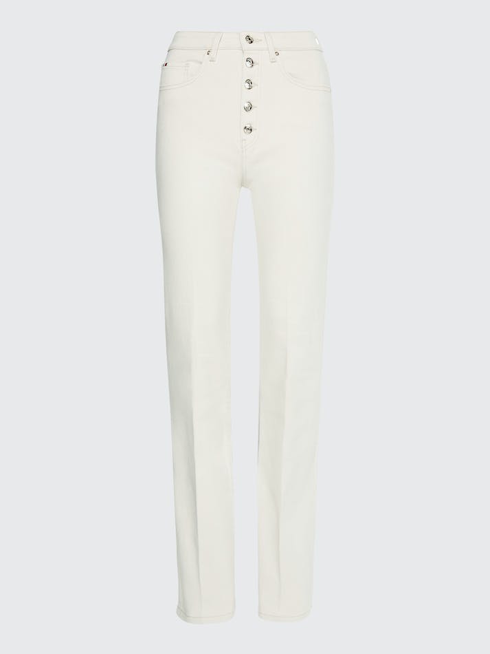 Tommy Hilfiger High Rise Bootcut Women's Jeans White | IjSNyt9VlbV0