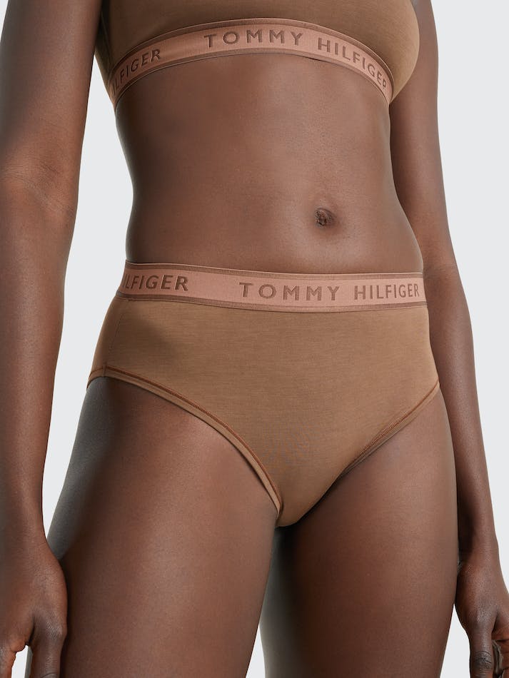 Tommy Hilfiger High Waist Women's Lingerie Brown | uVtukkYKiobg