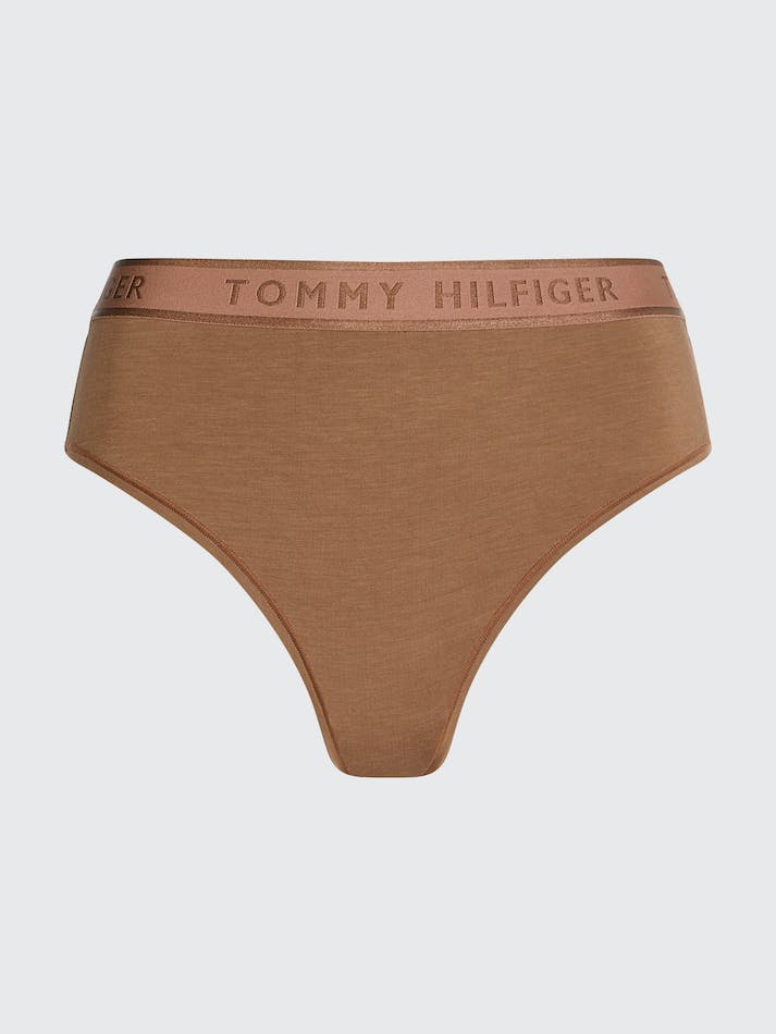 Tommy Hilfiger High Waist Women's Lingerie Brown | uVtukkYKiobg