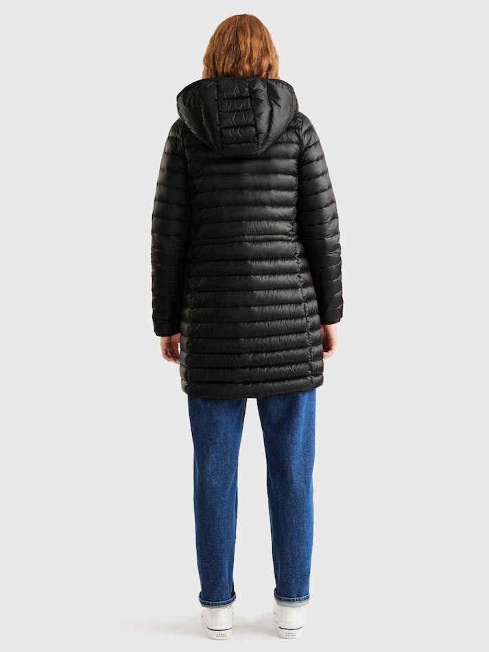 Tommy Hilfiger Hooded Quilted Down Women's Coats Black | Nll3y4zKPXSs