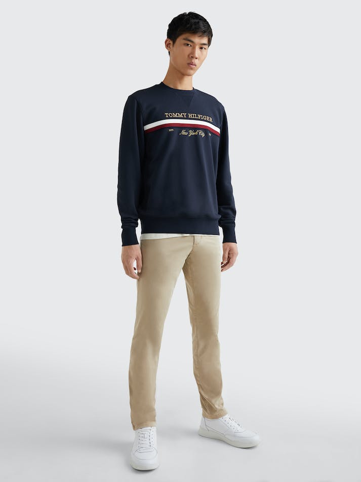 Tommy Hilfiger Icon Men\'s Sweatshirt Blue | AJLG3Wn5YZDj