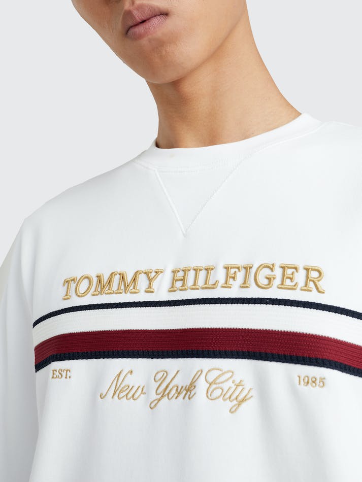 Tommy Hilfiger Icon Men's Sweatshirt White | OdZOzaldrbjk