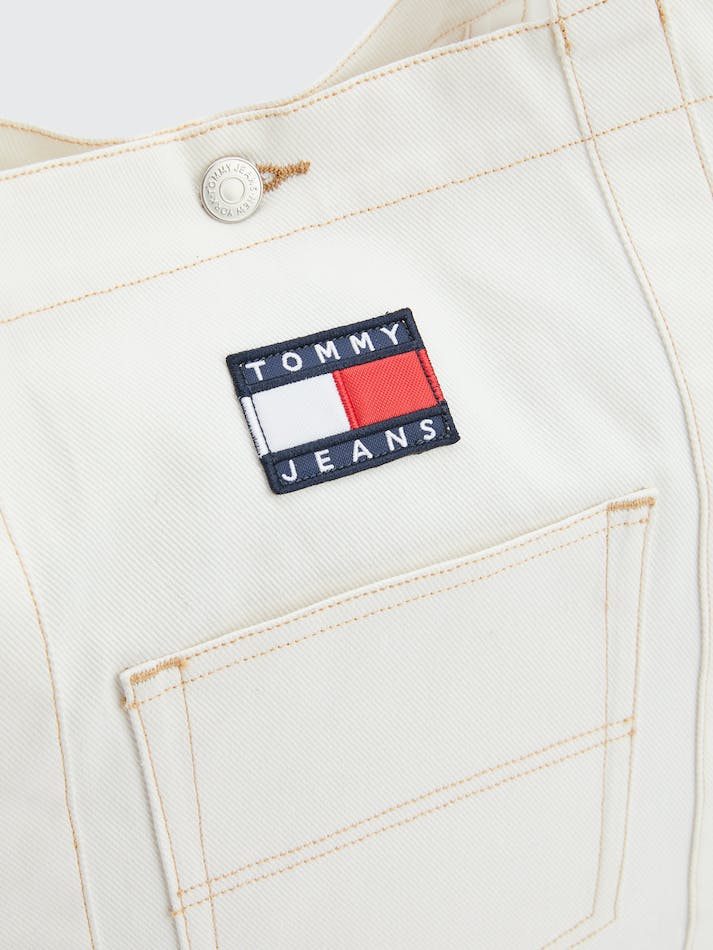 Tommy Hilfiger Large Heritage Men's Bags White | c54btn2d263L