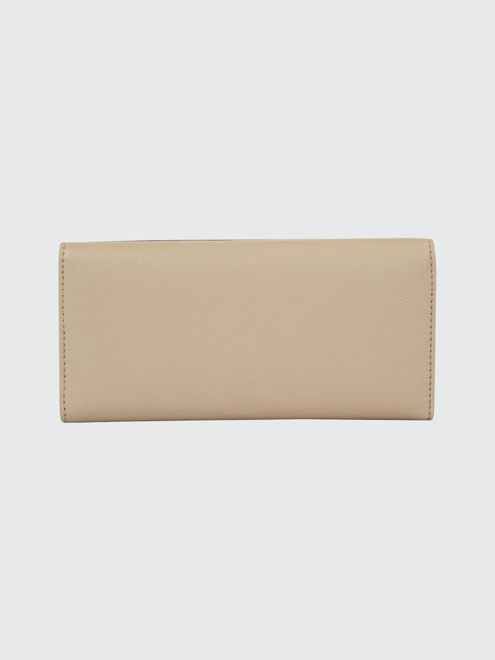 Tommy Hilfiger Large Monogram Women's Wallets Beige | ea6kZBvS8KKD