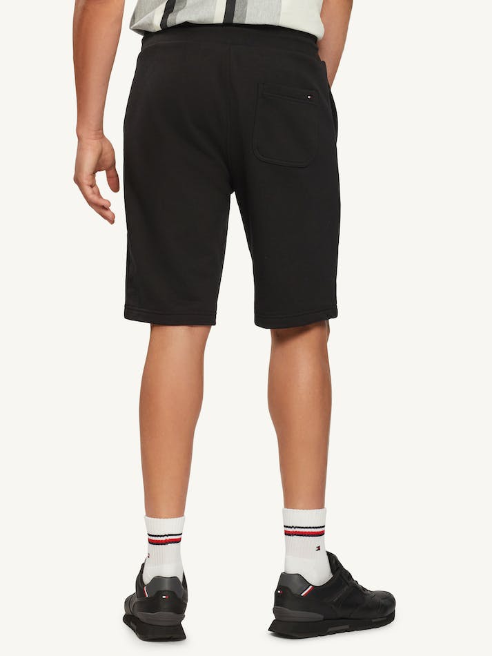 Tommy Hilfiger Logo Men's Shorts Black | 1TwAEcr66AFo