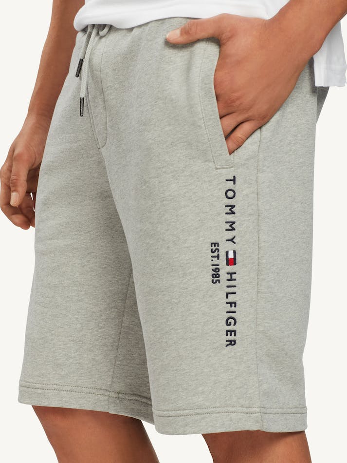 Tommy Hilfiger Logo Men's Shorts Light Grey | 6Va2VtHdGnxC