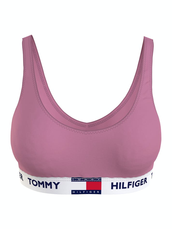 Tommy Hilfiger Logo Underband Organic Cotton Women's Lingerie Rose | k3lwFJeUwM6a