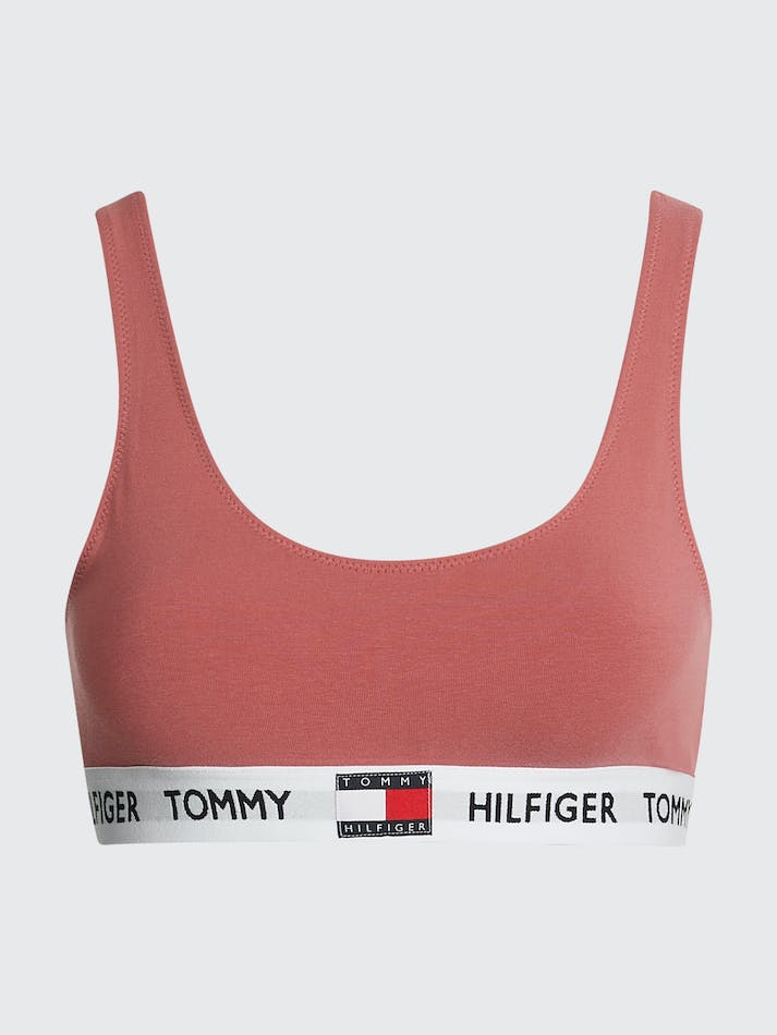 Tommy Hilfiger Logo Underband Organic Cotton Women\'s Lingerie Pink | yLxDMoywwGAP