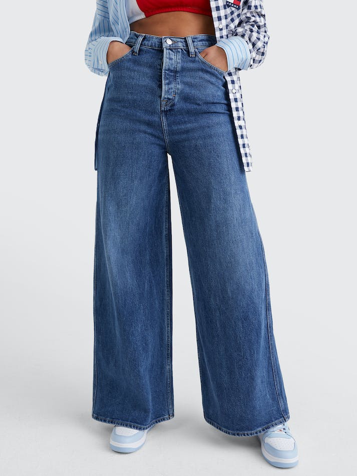 Tommy Jeans Mabel Ultra High Rise Oversized Women's Jeans Blue | DIaw8V1P4f2t