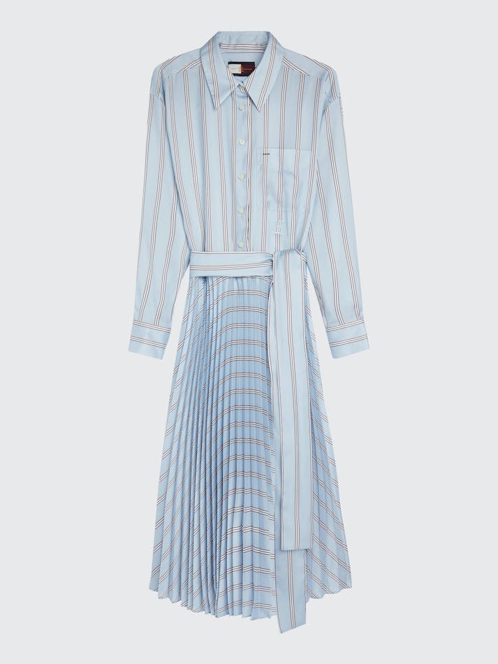 Tommy Hilfiger Mixed Stripe Regular Fit Shirt Women's Dress Multicolor | To5JOHzJIXSd