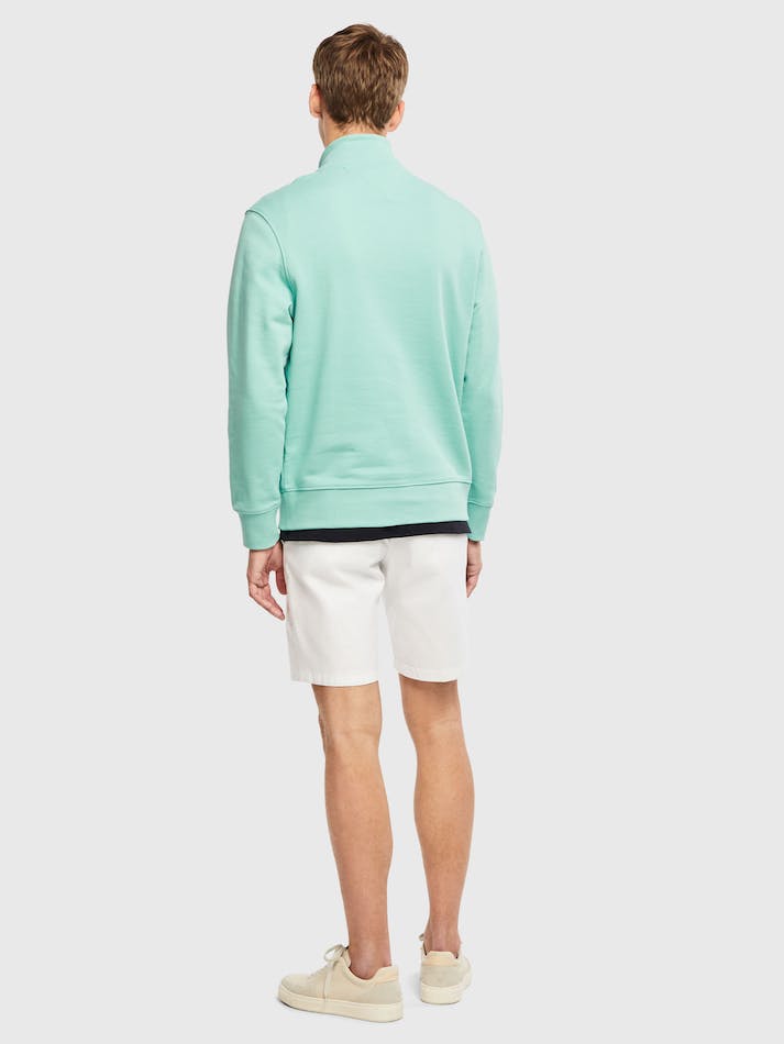 Tommy Hilfiger Mock Neck Men's Sweatshirt Green | apk0MleoYeNa