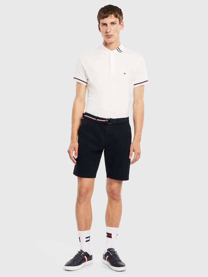 Tommy Hilfiger Modal Men's Polo Shirts White | RiuhPr6HPgoV