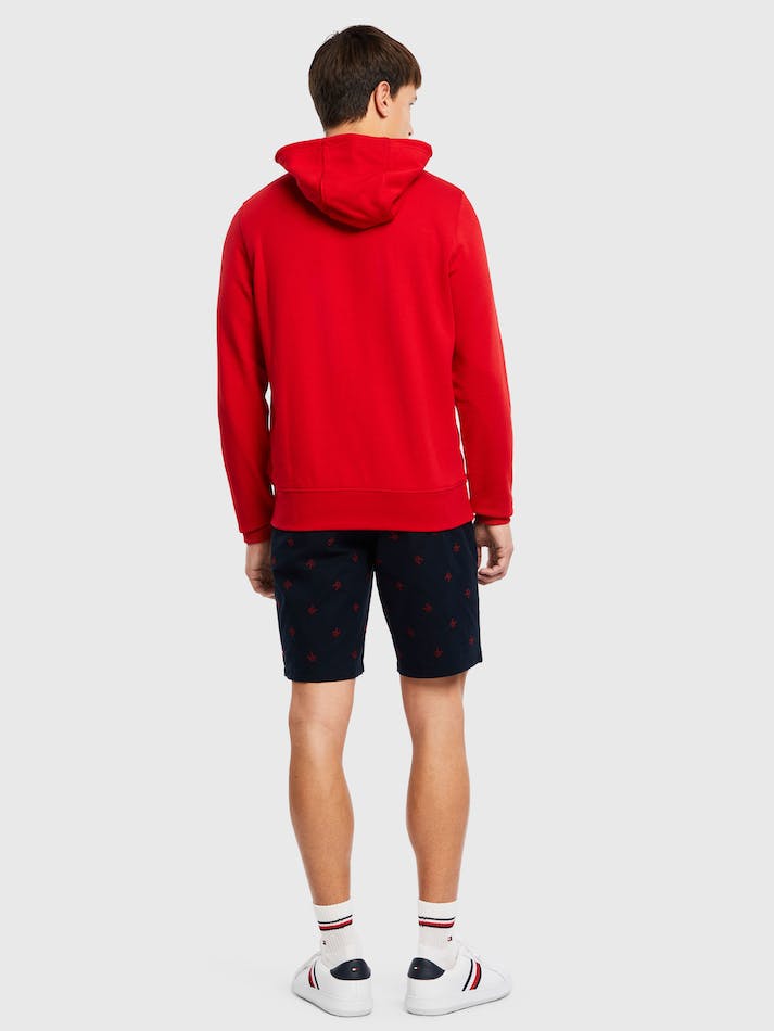 Tommy Hilfiger Modern Varsity Men's Hoodie Red | B4lJkBnfqaFt