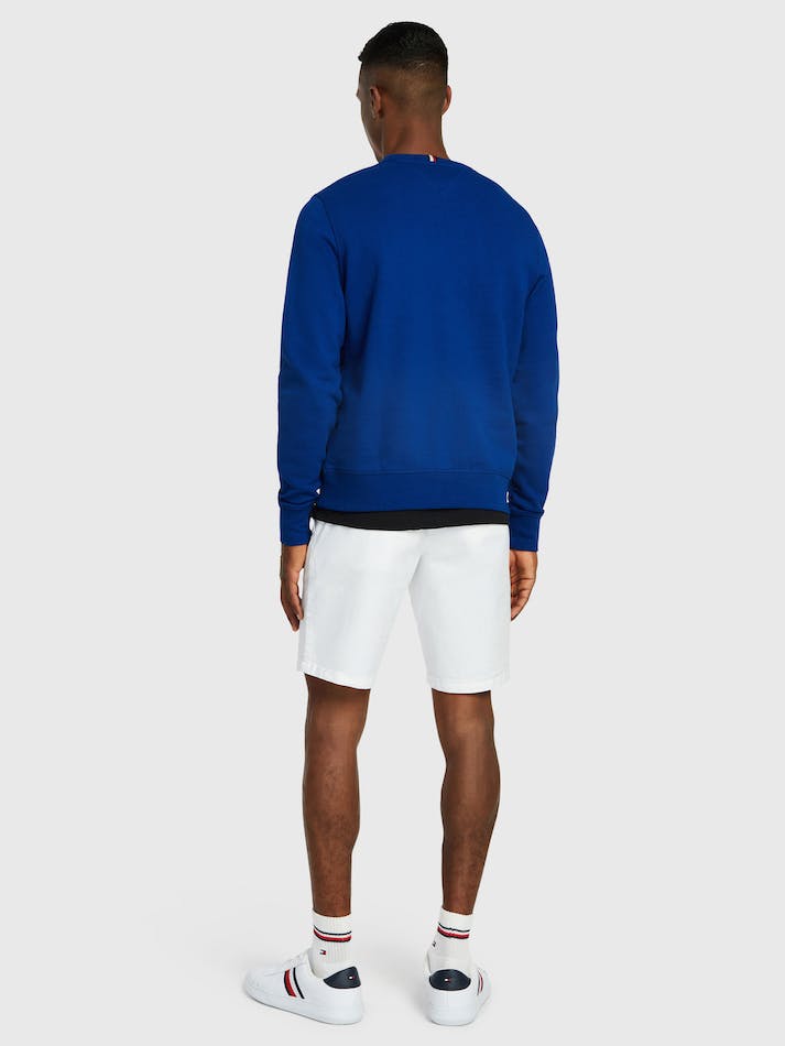 Tommy Hilfiger Modern Varsity Men's Sweatshirt Blue | la9sWSG2rgMx