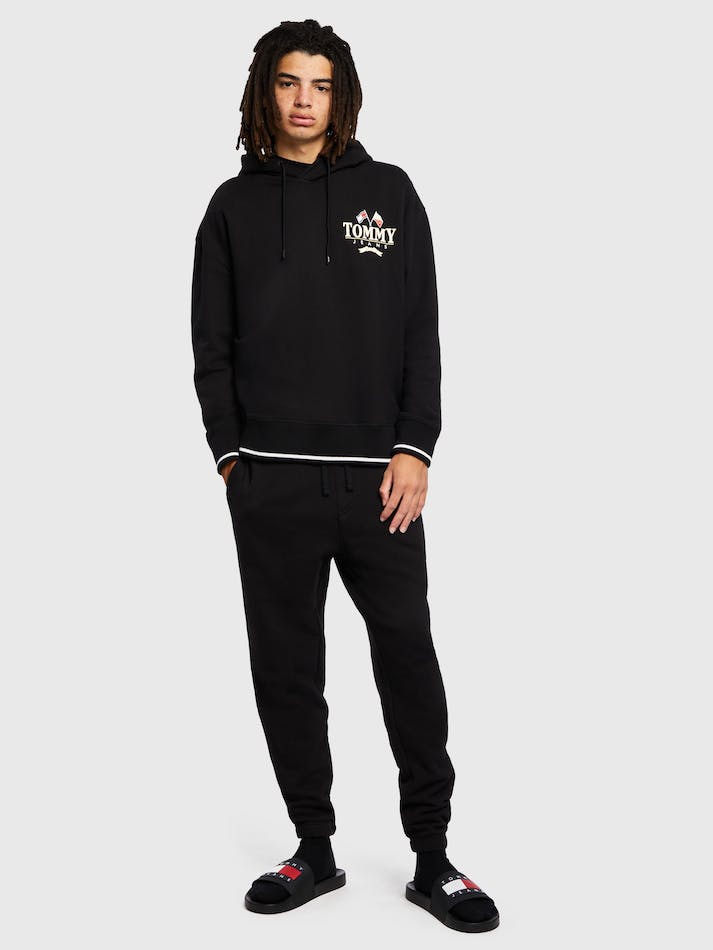 Tommy Jeans Modern Men's Sweatpants Black | xxFG6jYs60hT