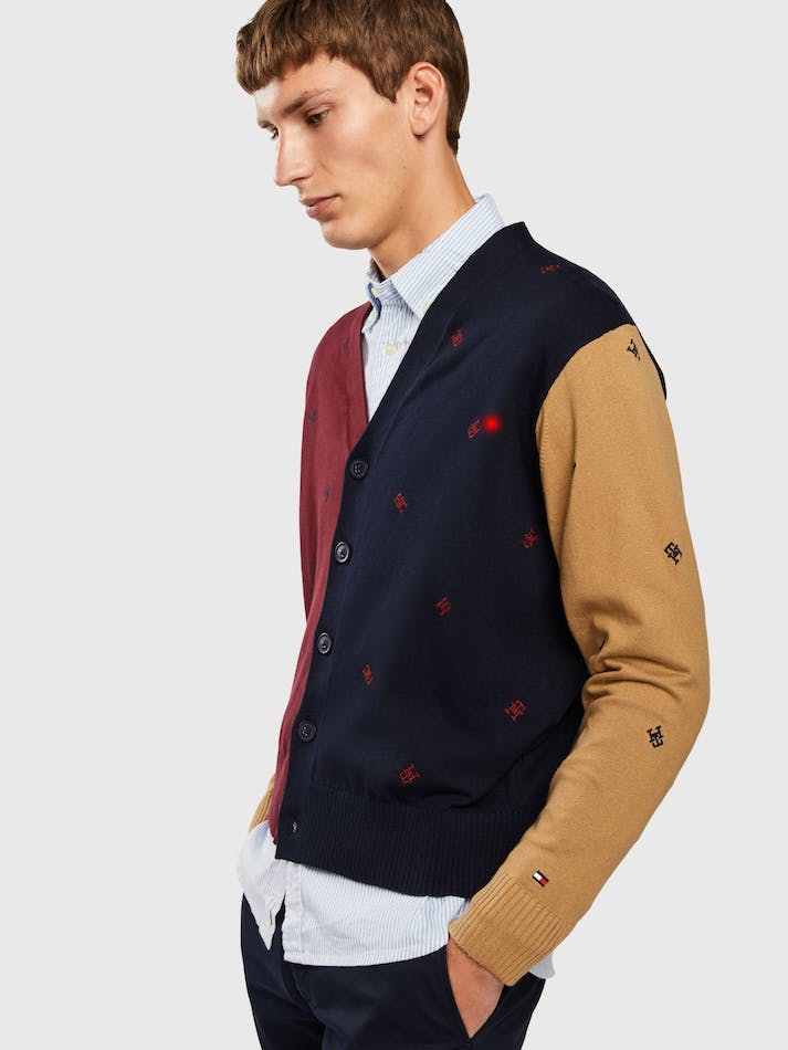 Tommy Hilfiger Monogram Men's Coats Blue | iNrlVW2qlj94