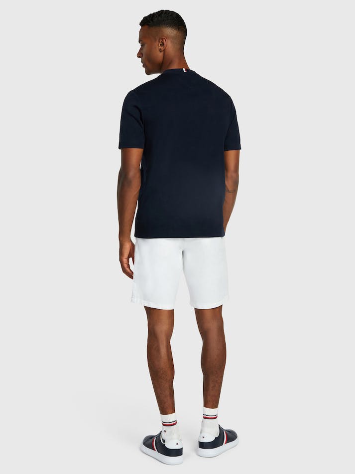 Tommy Hilfiger New Icon Men's T Shirts Blue | BURXENj7bYUQ