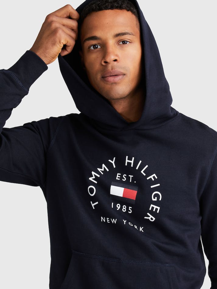 Tommy Hilfiger New York Men's Hoodie Blue | usOkk6j3woPB